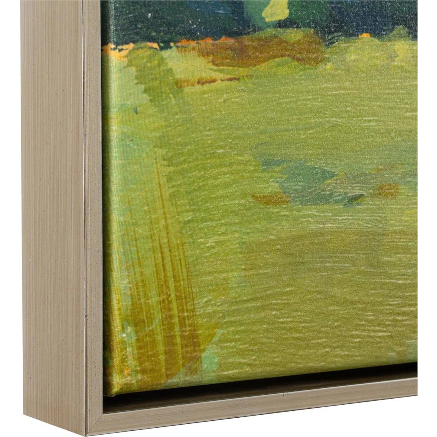 001 SI-2629517 | Closeup | Sarah Thomas' Fields of Green and Gold No. 1 by John-Richard. Made from unique in a unique style.