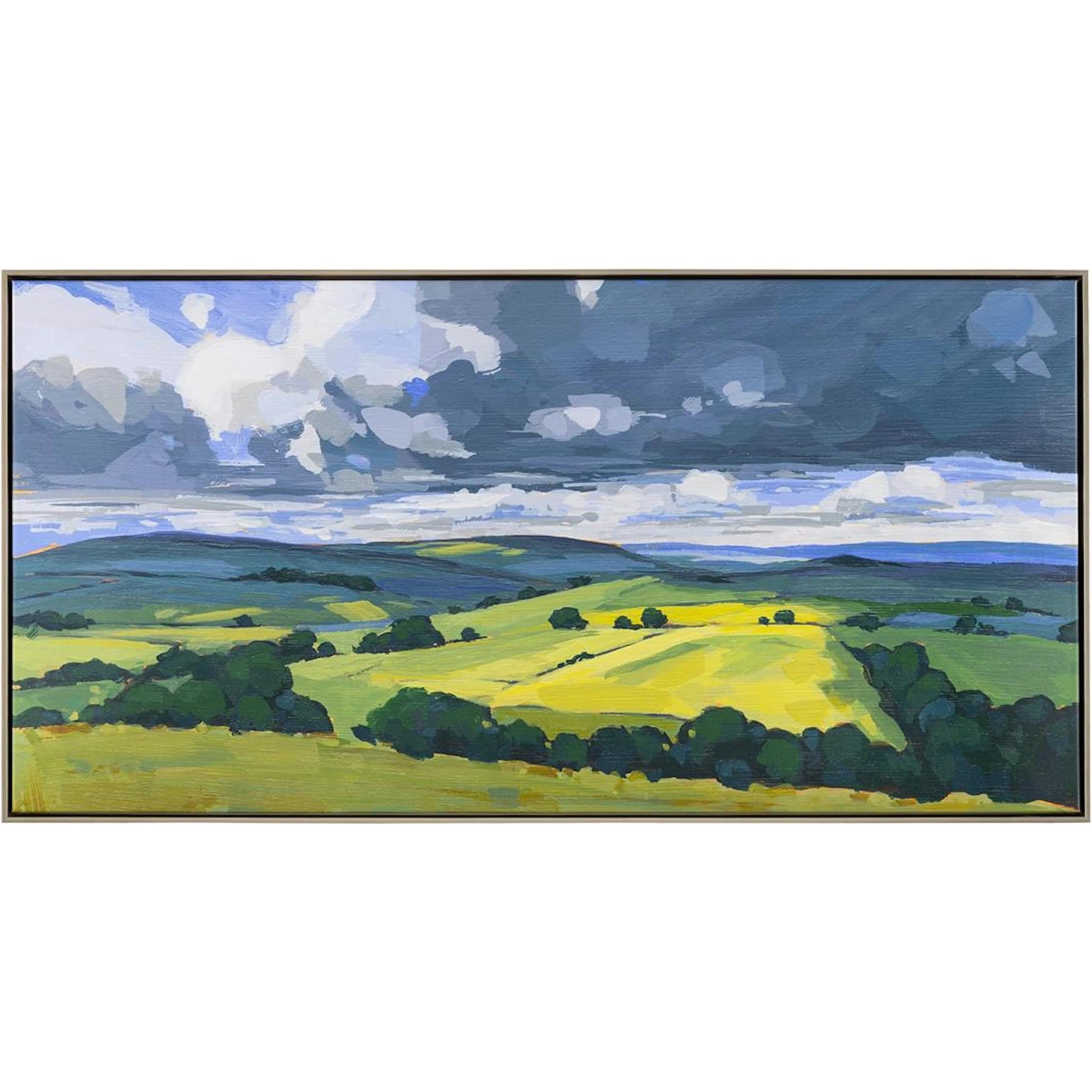 Sarah Thomas' Fields of Green and Gold No. 2 by John-Richard. Made from unique in a unique style.