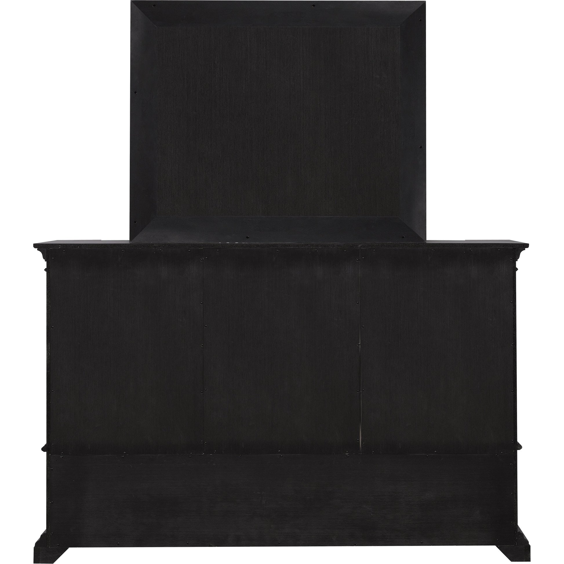 Woodbury Rectangular Mirror by Pulaski Furniture in cowboy boots brown. Made from rubberwood in a traditional style.