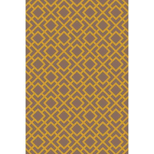 Gable Rug - 12950 by Surya in mustard, charcoal, gray. Made from 60% cotton, 40% viscose in a unique style.