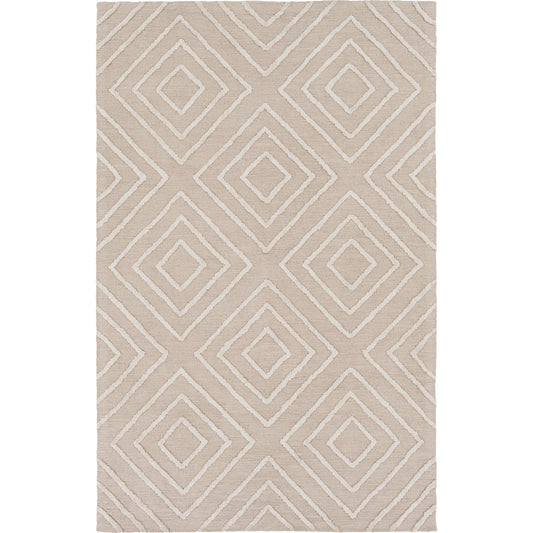 GBL-2009 Rug by Surya in beige, light gray. Made from 60% cotton, 40% viscose in a unique style.