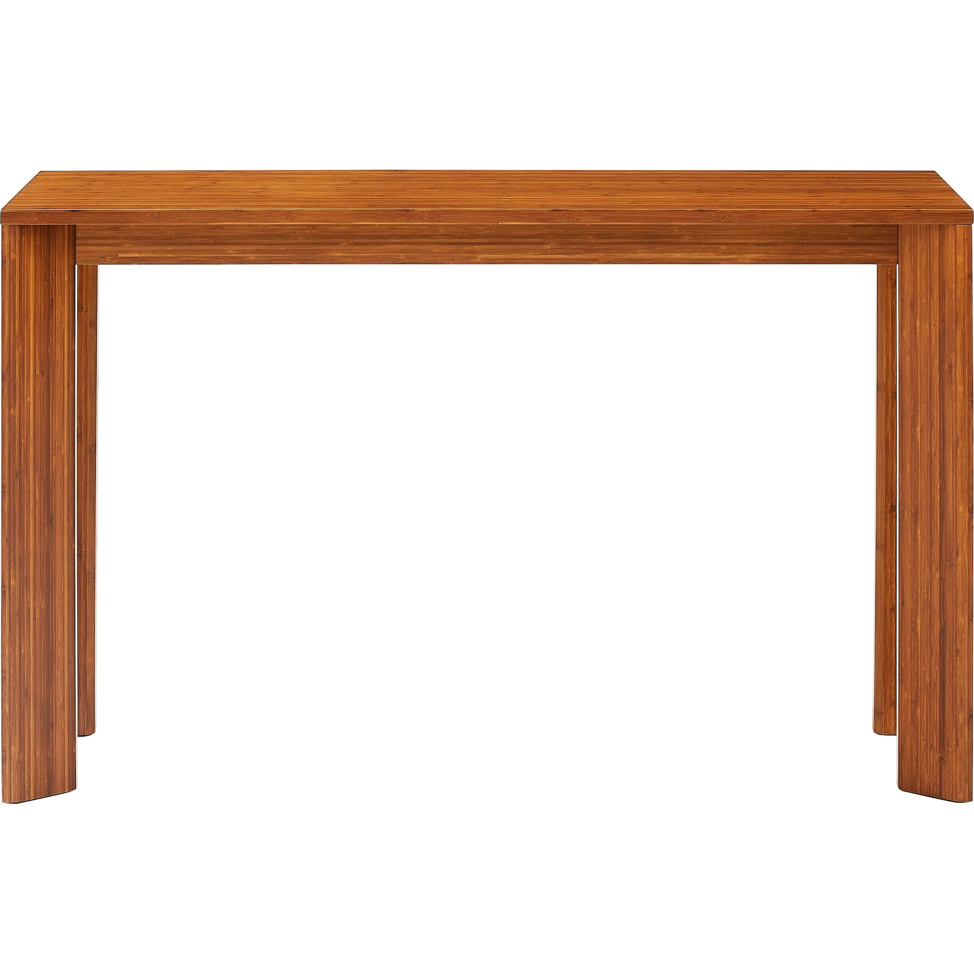 Brix Counter Table by Greenington in amber. Made from 100% solid moso bamboo in a transitional style.