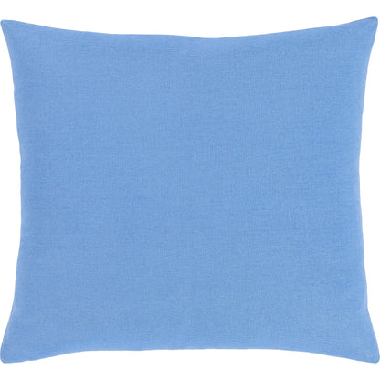 Global Brights Pillow - 11995 by Surya in sky blue, blue, orange, yellow. Made from 100% cotton in a modern style.