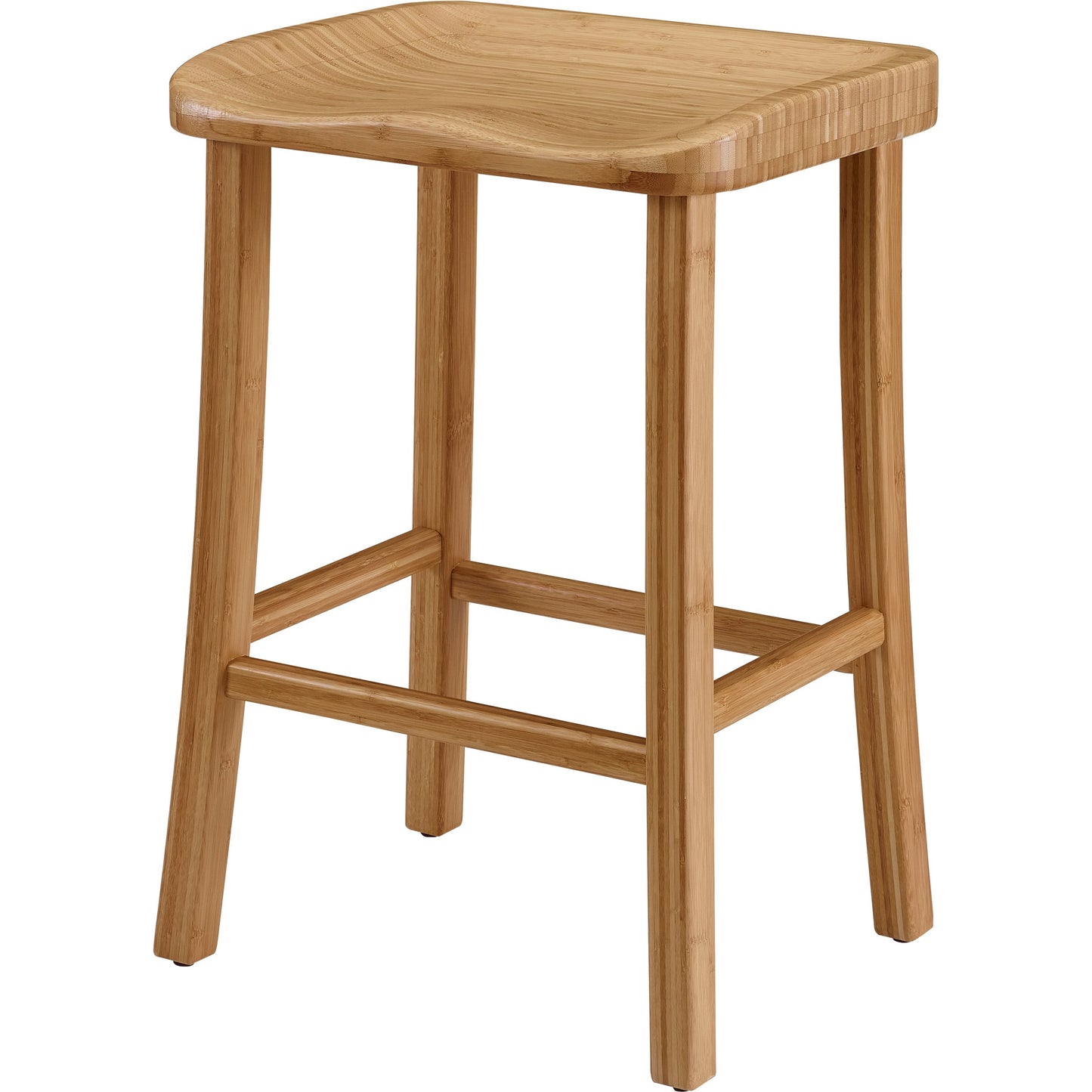 012 S-224202 | Additional Silo | Tulip Bar Height Stool by Greenington. Made from 100% bamboo in a transitional style.