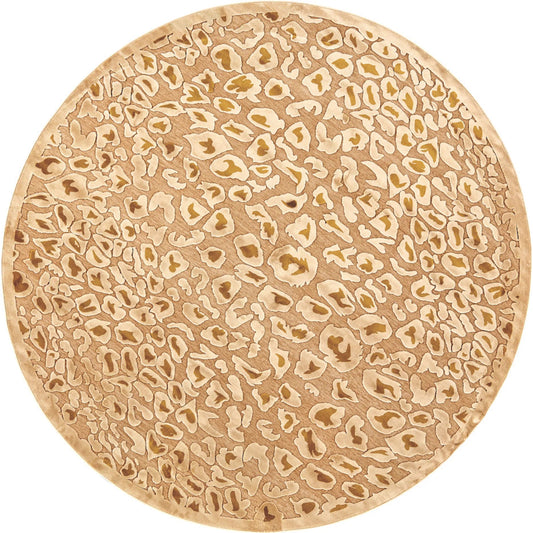 Saphir Casual Rug - 5123797F by Feizy in tan, brown. Made from unique in a unique style.