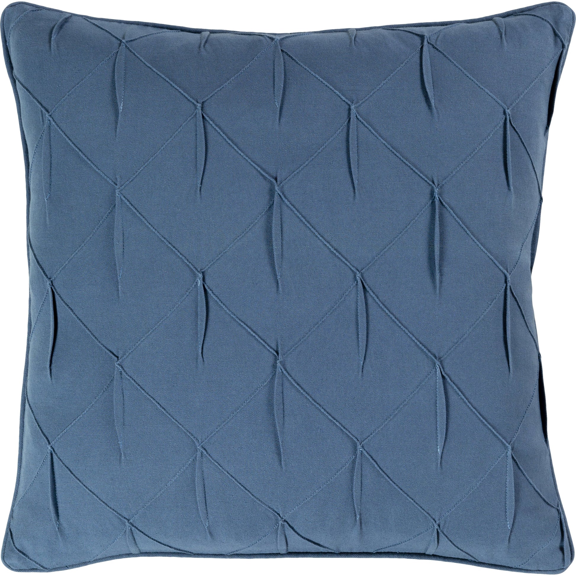 Gretchen Pillow - 9966 by Surya in deep teal. Made from 100% cotton in a modern style.