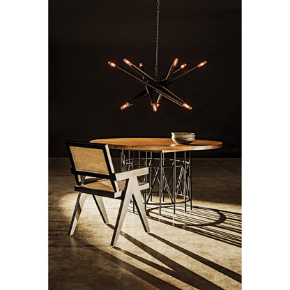 Jude Chair by Noir. Made from teak in a transitional style.