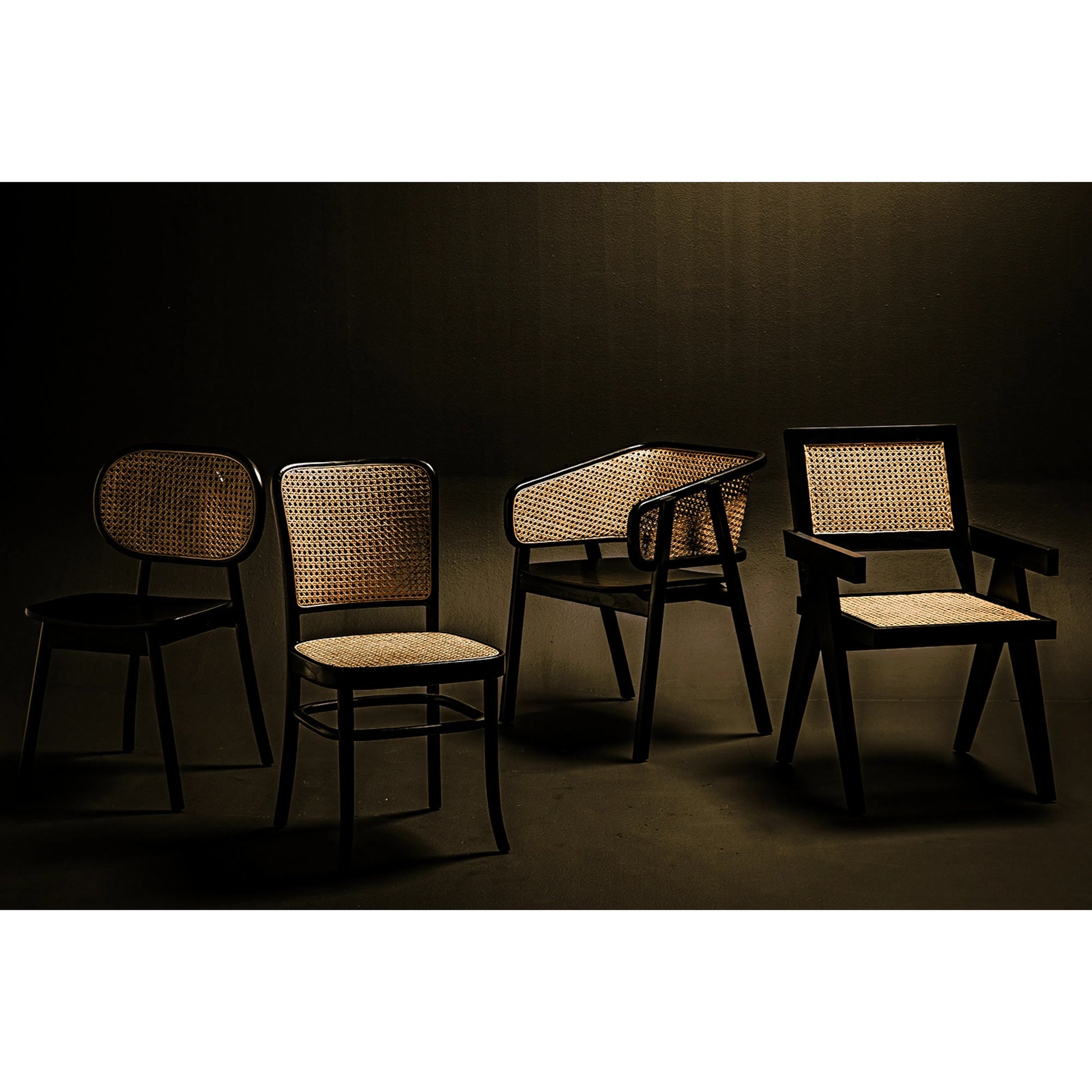 Jude Chair by Noir. Made from teak in a transitional style.