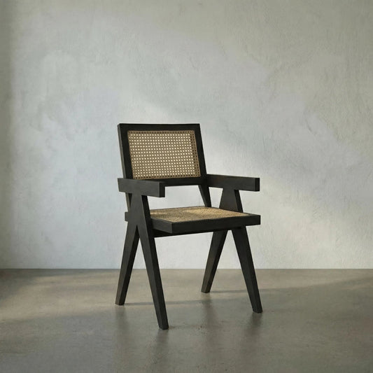 Jude Chair by Noir. Made from teak in a transitional style.