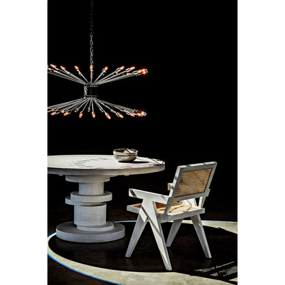 Jude Chair by Noir. Made from teak in a transitional style.