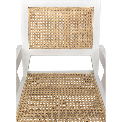 Jude Chair by Noir. Made from teak in a transitional style.