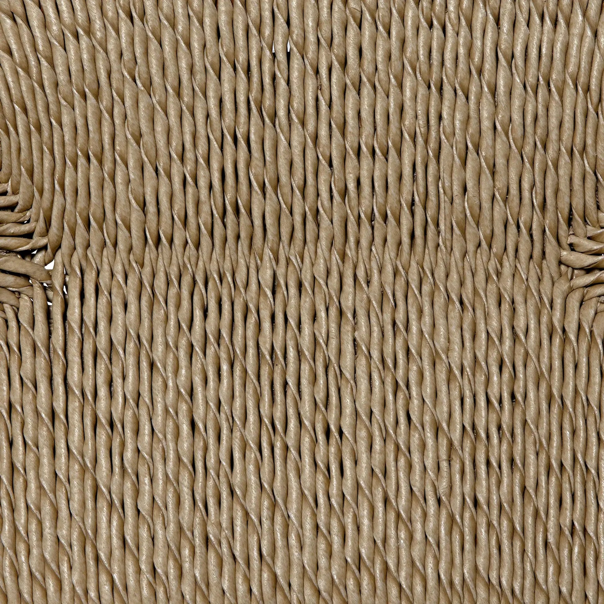 Laredo Chair with Synthetic Woven by Noir in clear coat flat. Made from teak and synthetic woven in a modern style.