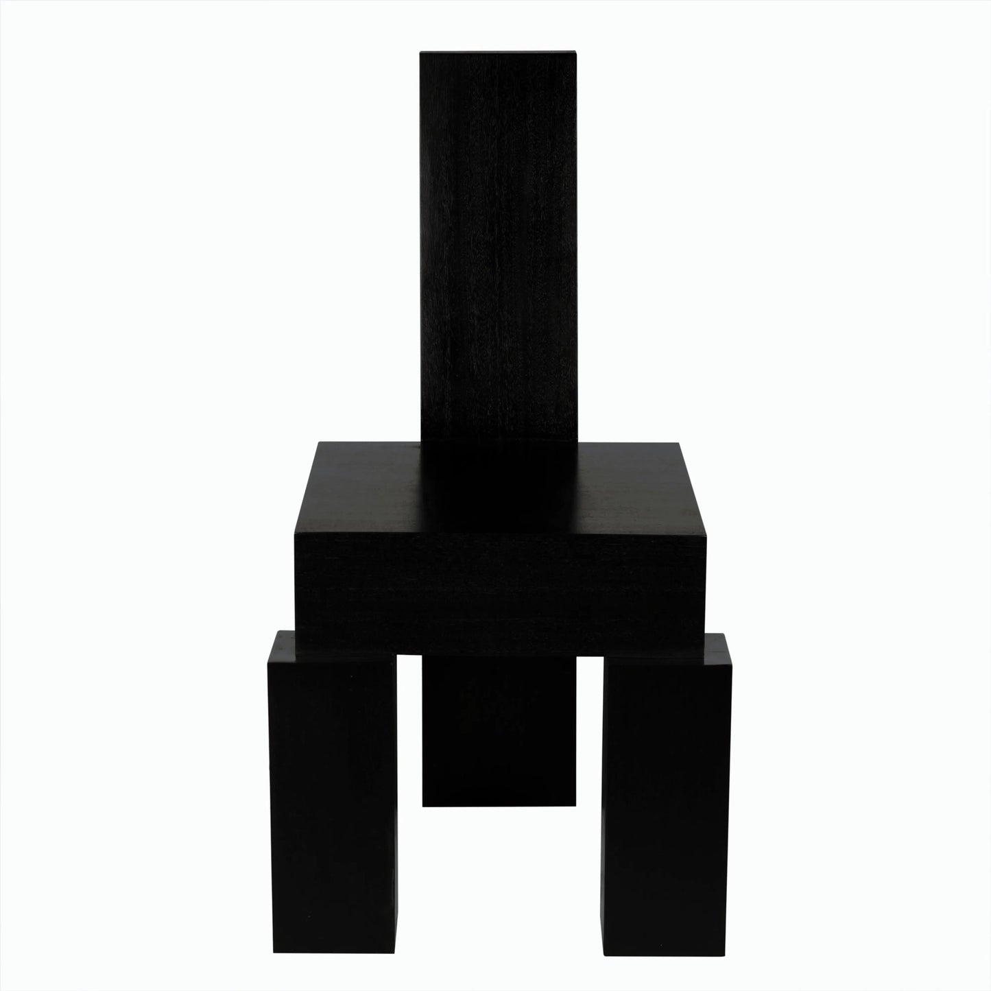 003 SI-2189465 | Unknown | Murry Chair by Noir in hand rubbed black. Made from mahogany in a modern style.