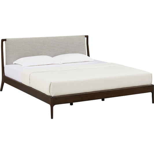 Catalina Bed by Greenington in black walnut. Made from 100% solid moso bamboo in a unique style.