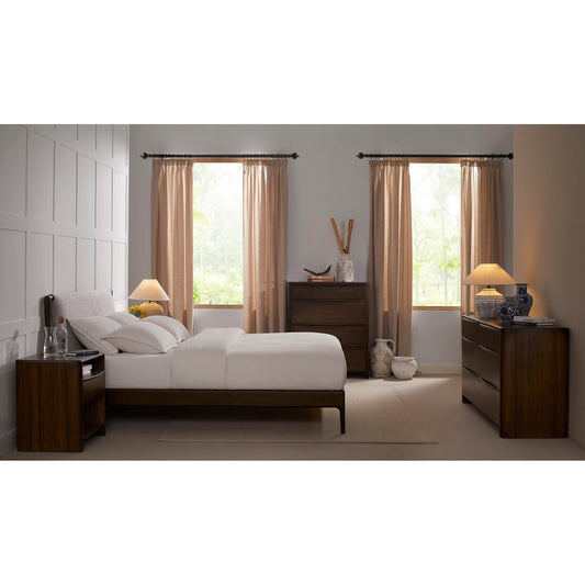 Catalina Nightstand by Greenington in black walnut. Made from 100% solid moso bamboo in a rustic style.