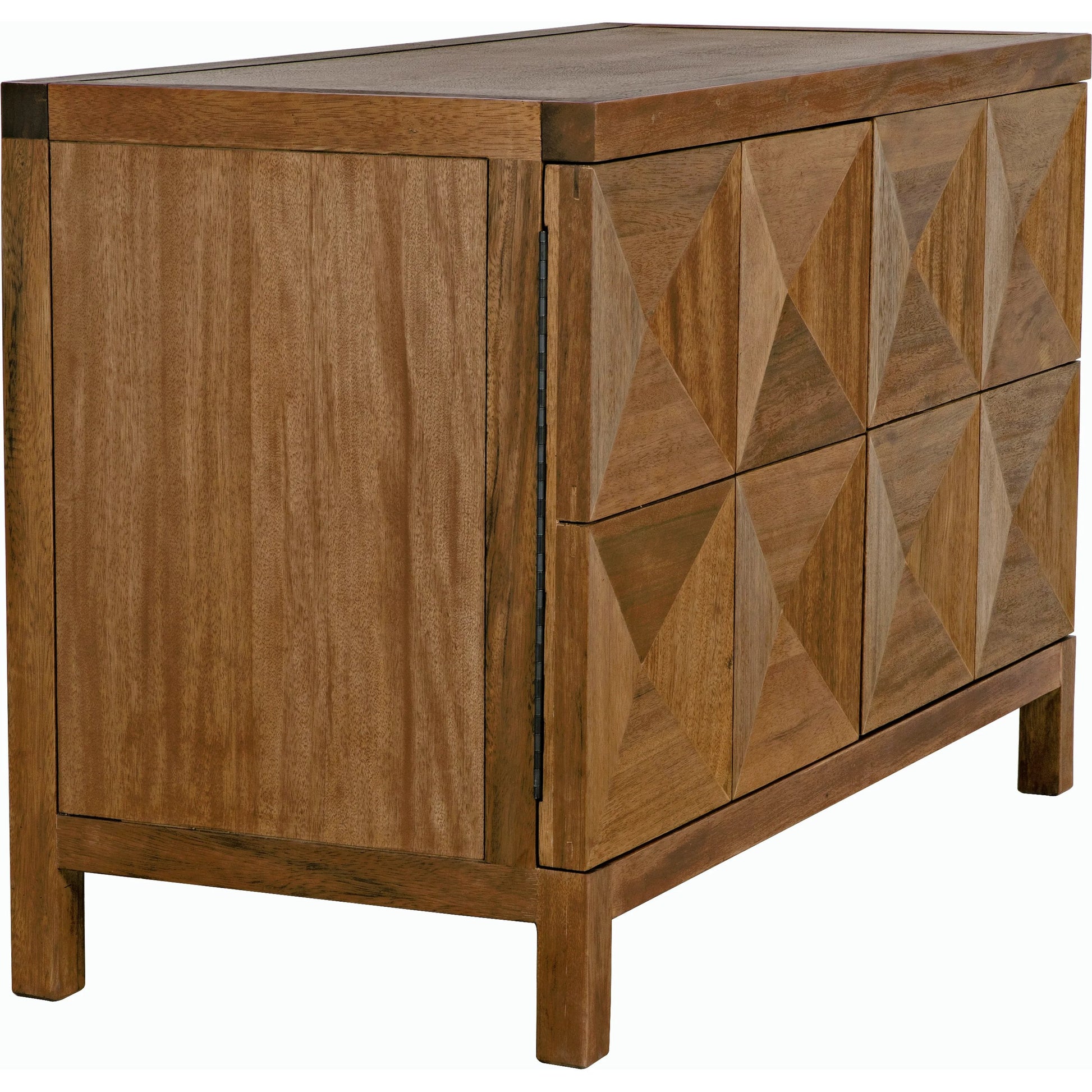 Quadrant Sideboard by Noir. Made from walnut in a modern style.