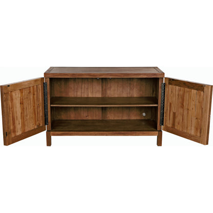 Quadrant Sideboard by Noir. Made from walnut in a modern style.