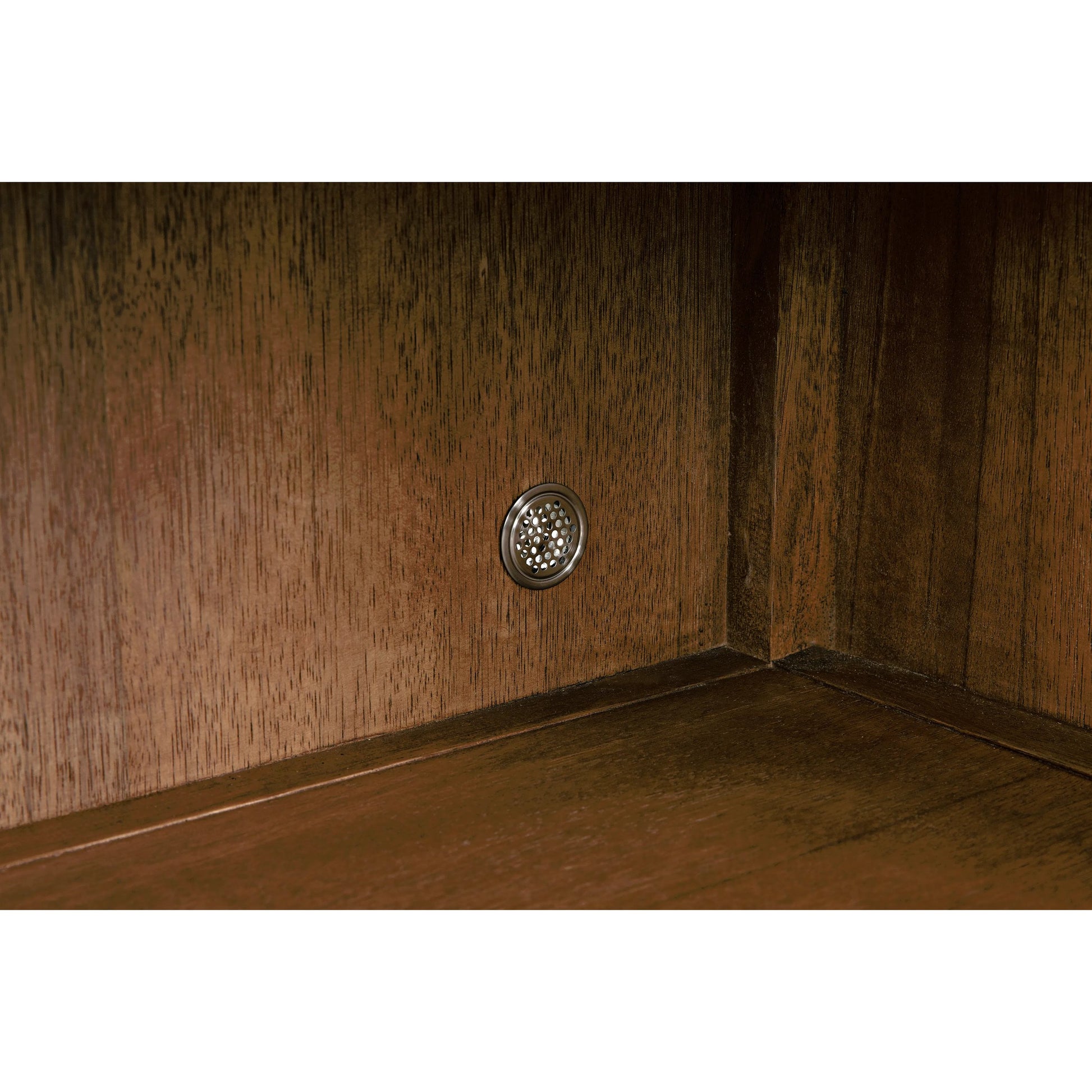 Quadrant Sideboard by Noir. Made from walnut in a modern style.