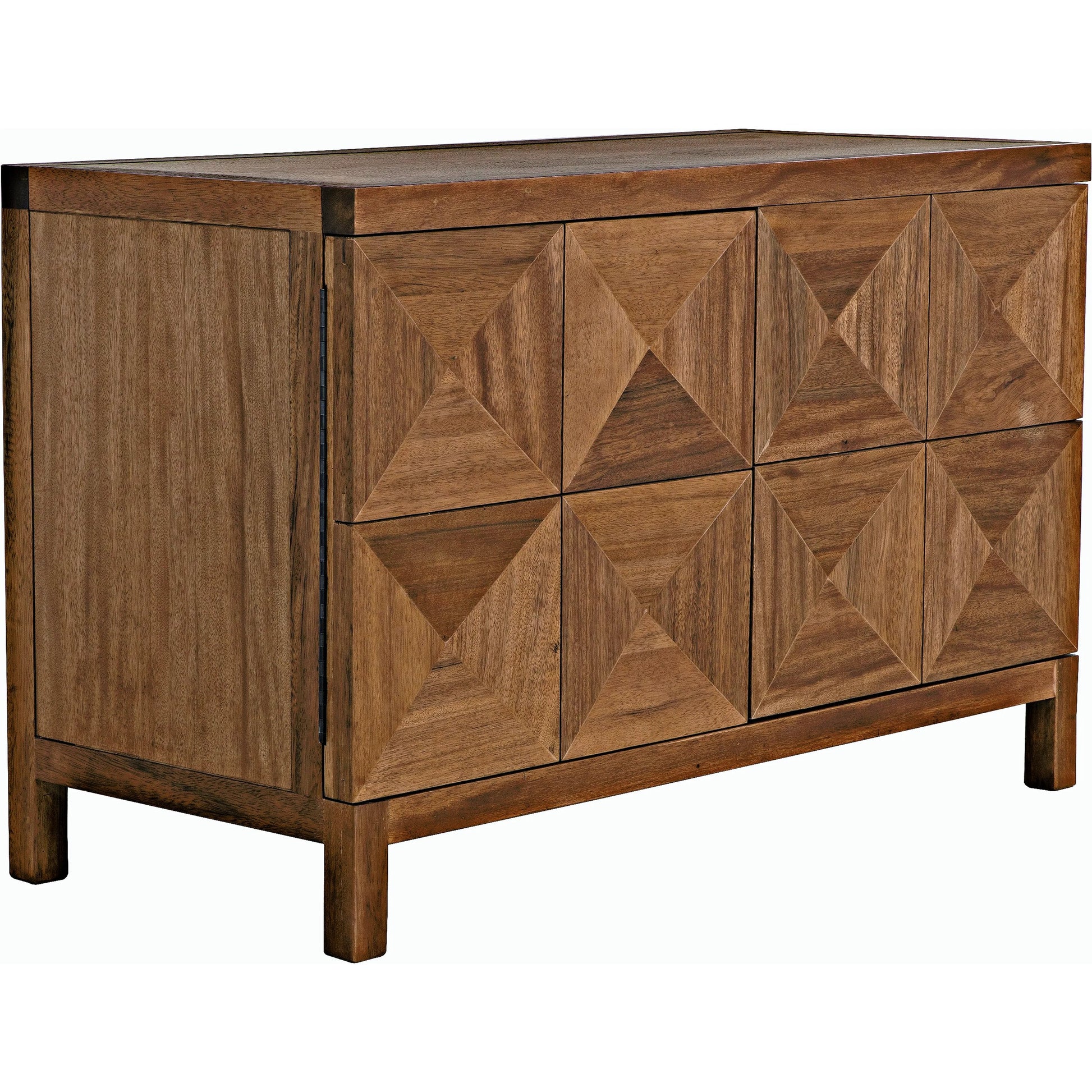 Quadrant Sideboard by Noir. Made from walnut in a modern style.