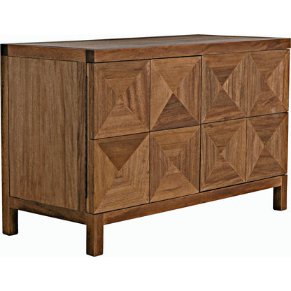 Quadrant Sideboard by Noir. Made from walnut in a modern style.