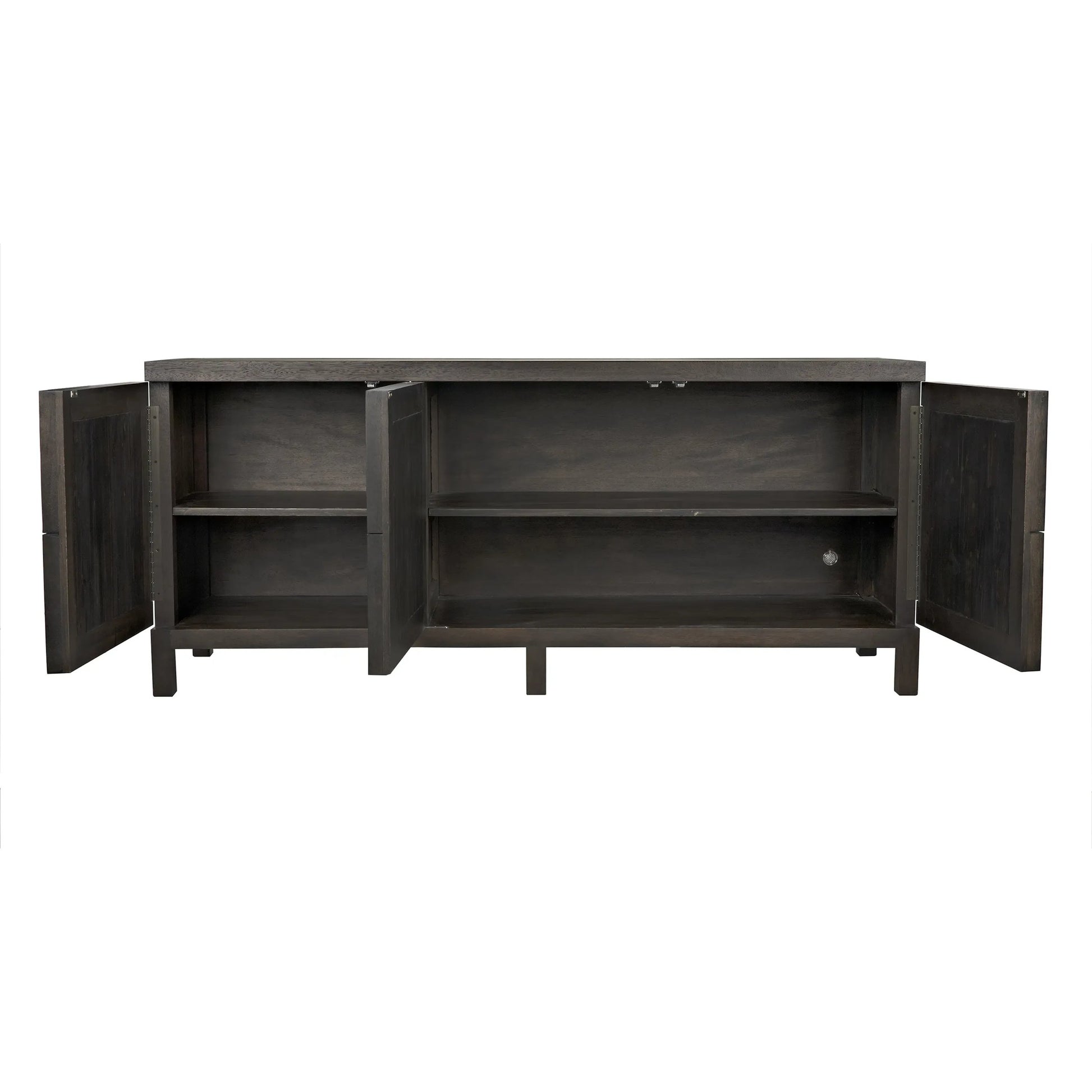 Quadrant Sideboard by Noir. Made from walnut in a modern style.