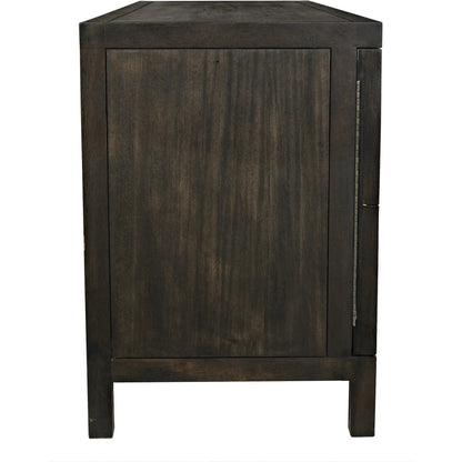 Quadrant Sideboard by Noir. Made from walnut in a modern style.