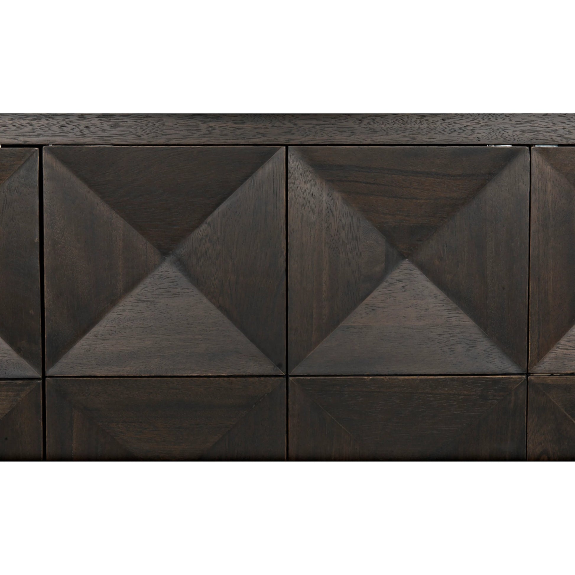 Quadrant Sideboard by Noir. Made from walnut in a modern style.