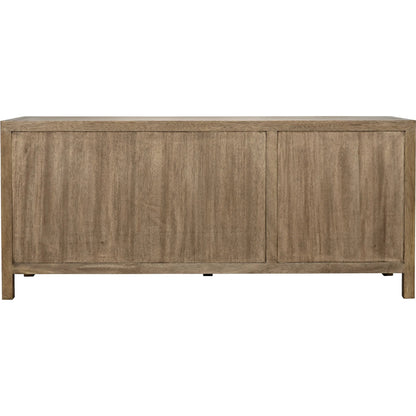 Quadrant Sideboard by Noir. Made from walnut in a modern style.