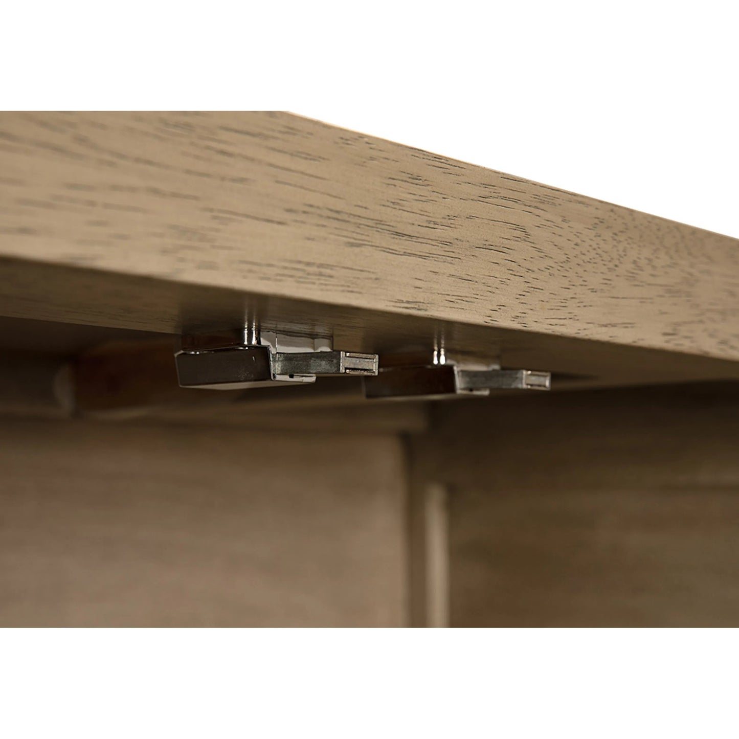 009 SI-2524174 | Closeup | Quadrant 4 Door Sideboard by Noir in washed walnut. Made from walnut, veneer in a transitional style.