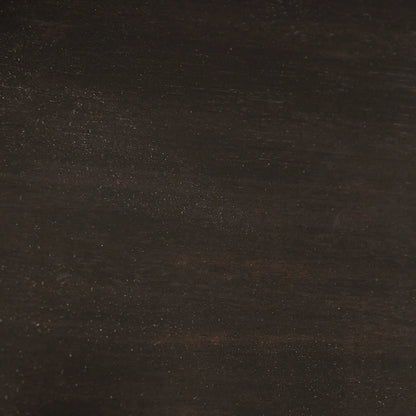 Zurich Console in Ebony by Noir in ebony walnut. Made from walnut, veneer, iron in a unique style.