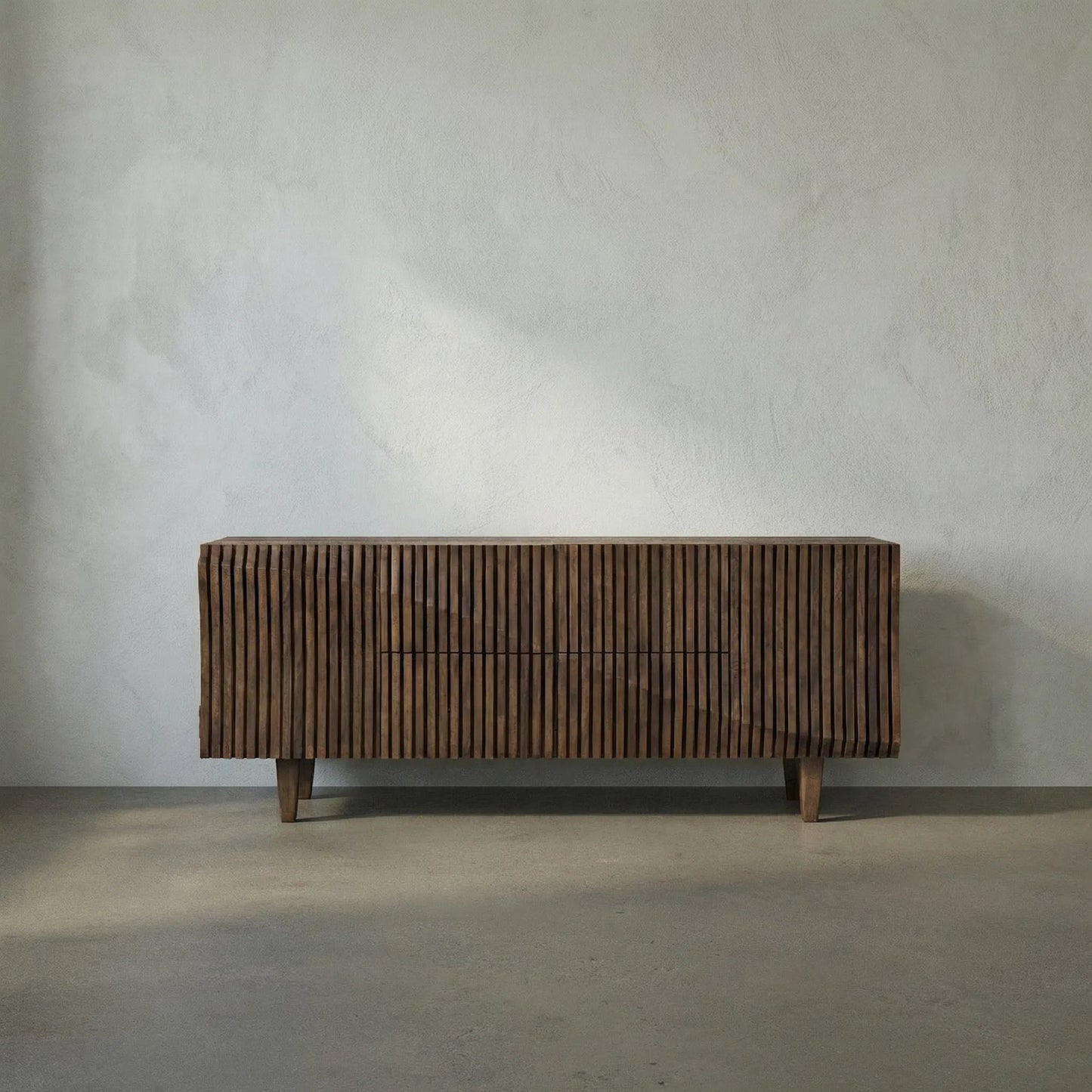 019 S-334939 | Lifestyle | Jin-Ho Sideboard by Noir in dark walnut. Made from walnut in a modern style.