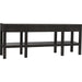 Conrad Console by Noir. Made from unique in a transitional style.