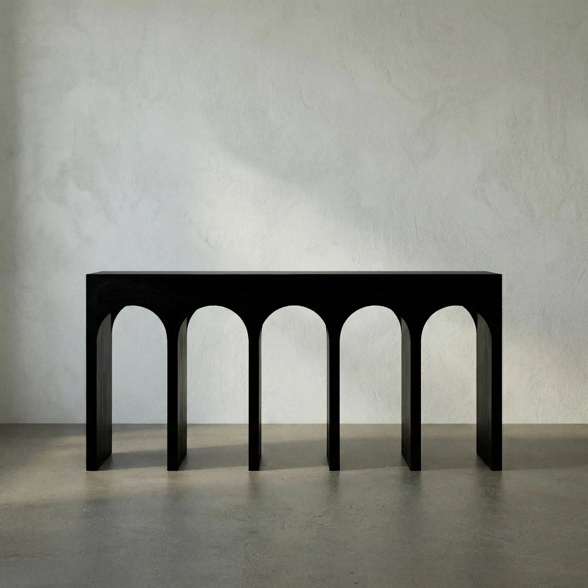Bridge Console by Noir. Made from mahogany in a modern style.