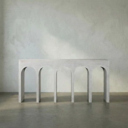 Bridge Console by Noir. Made from mahogany in a modern style.