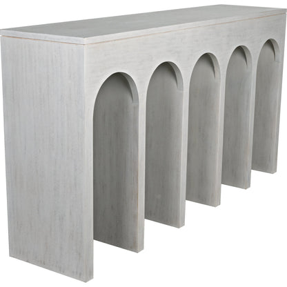 Bridge Console by Noir. Made from mahogany in a modern style.