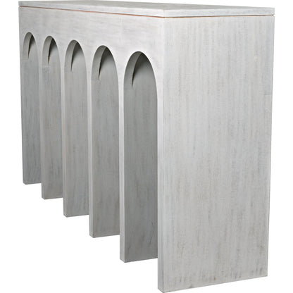 Bridge Console by Noir. Made from mahogany in a modern style.