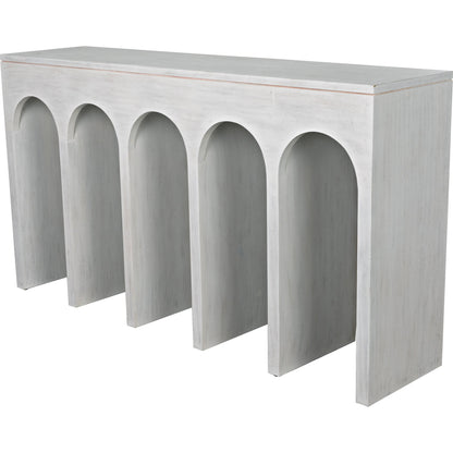Bridge Console by Noir. Made from mahogany in a modern style.