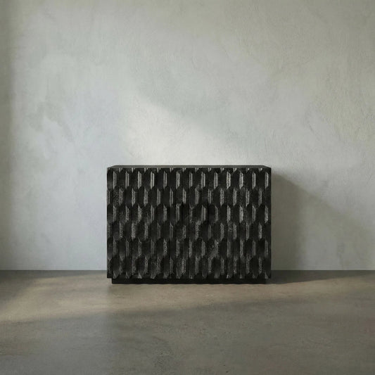 Alameda Buffet by Noir. Made from walnut in a eclectic & global style.