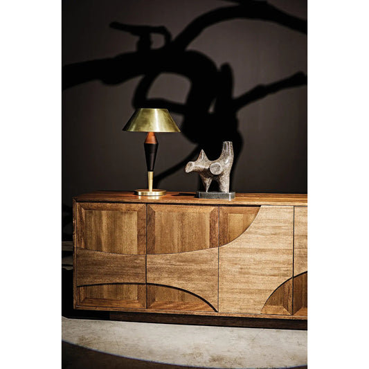 Collage Sideboard by Noir in dark walnut. Made from walnut in a modern style.