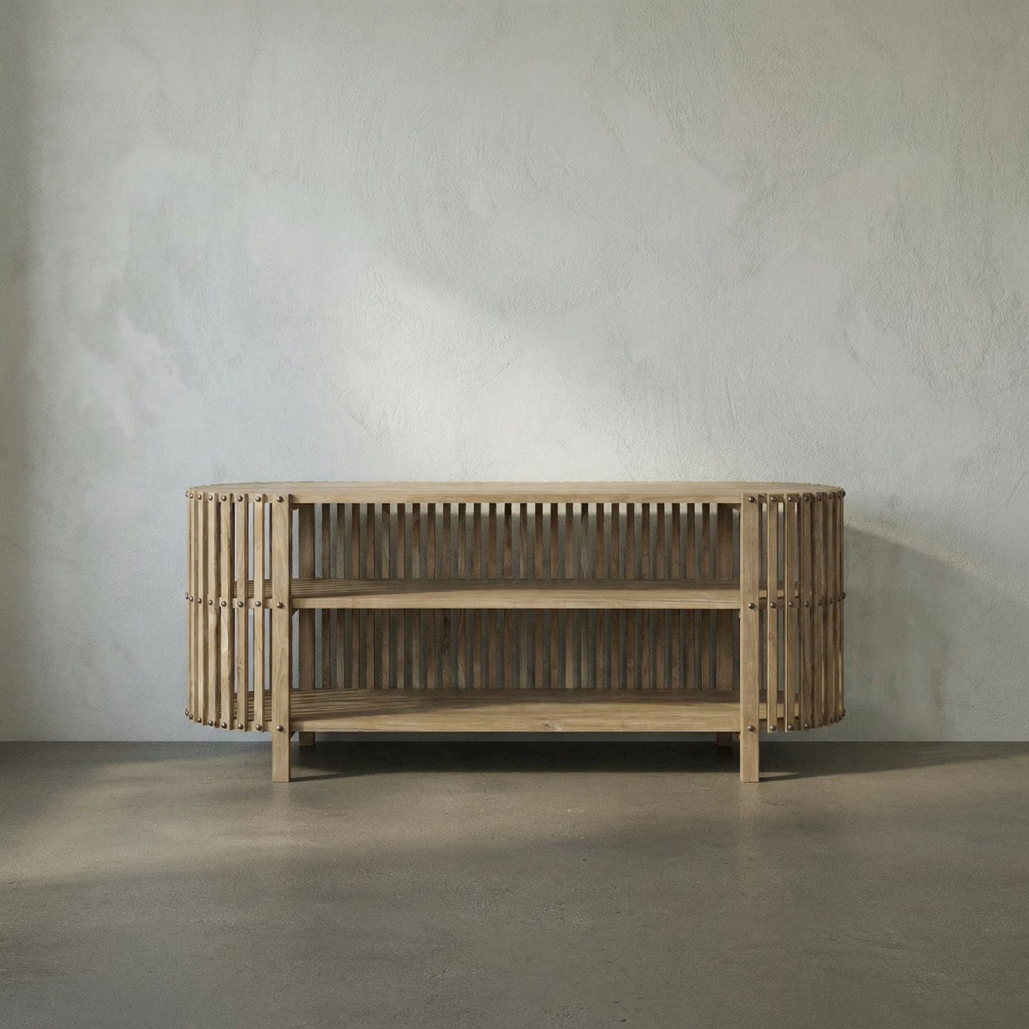 017 SR-707620 | Lifestyle | Consuela Console by Noir in teak. Made from teak in a modern style.