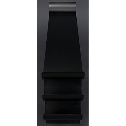 Kyoto Console by Noir in black metal. Made from metal in a eclectic & global style.