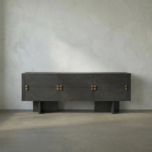 Amidala Sideboard by Noir. Made from mahogany in a eclectic & global style.