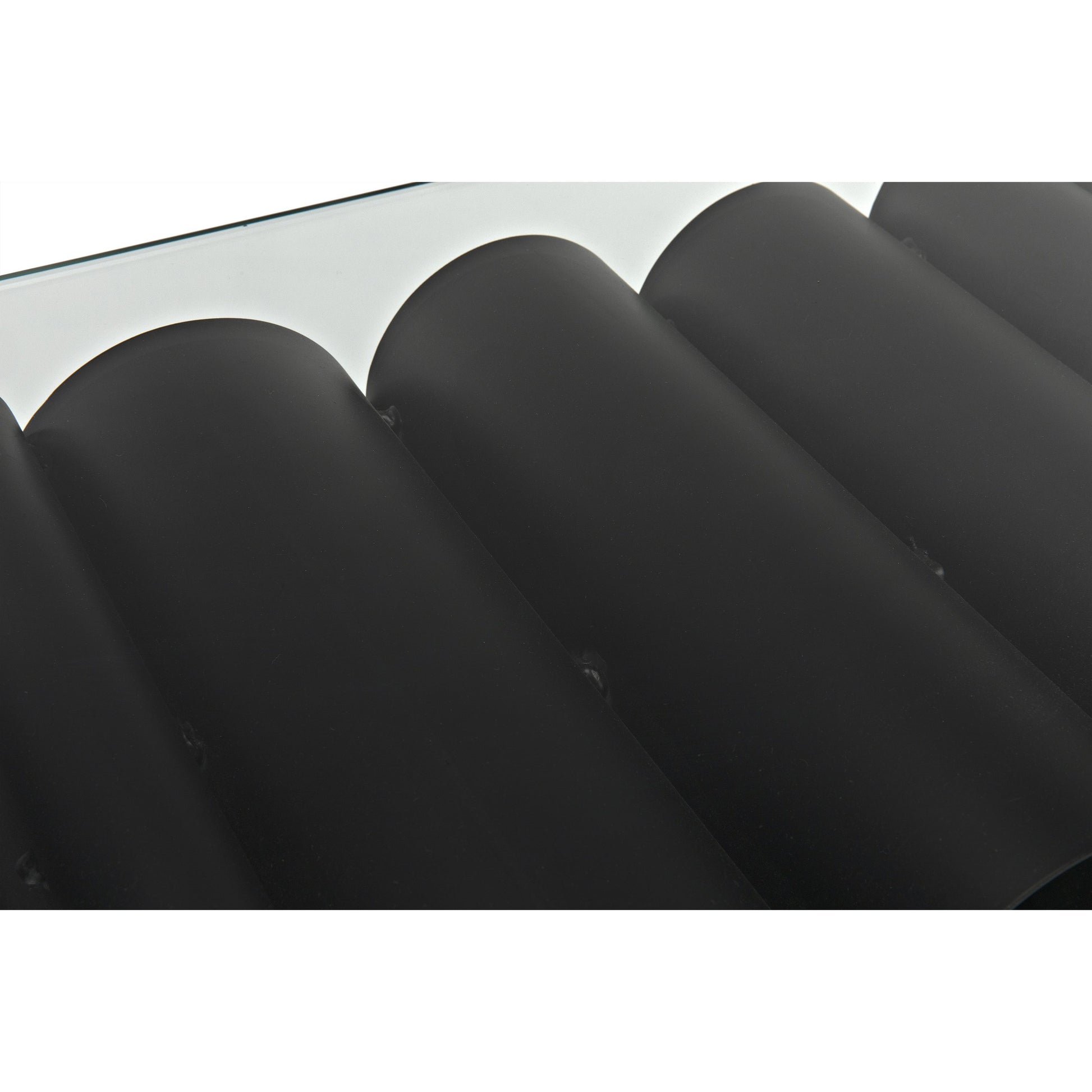 Paradox Console by Noir in black metal. Made from metal in a modern style.
