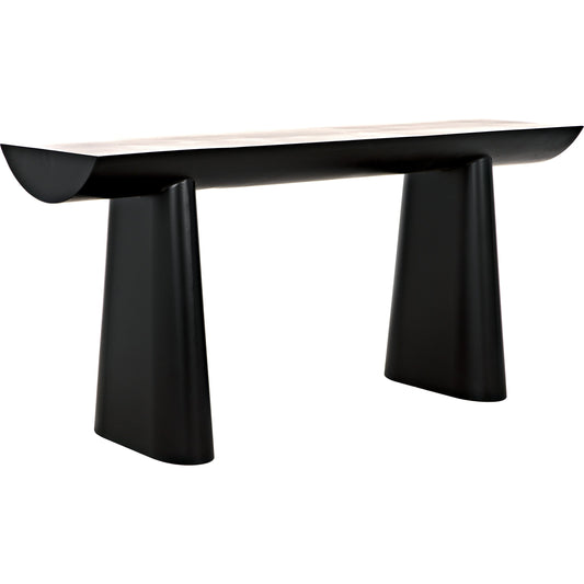 Winston Console by Noir in black. Made from metal in a eclectic & global style.