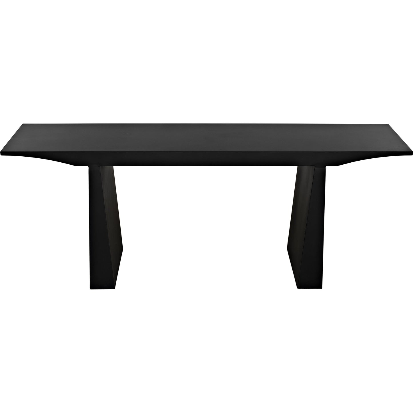 000 SI-1785690 | Primary Silo | Truss Console by Noir in matte black. Made from industrial steel in a transitional style.