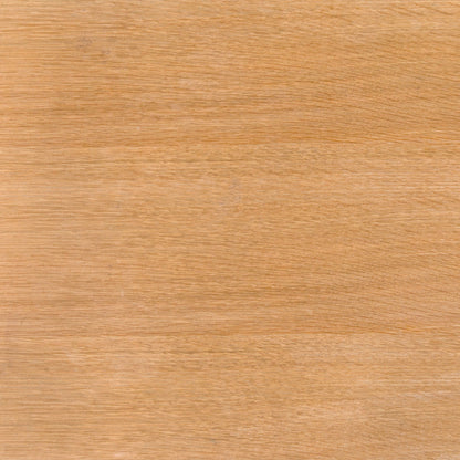 Enzo Console by Noir in natural, clear coat flat. Made from white oak in a modern style.