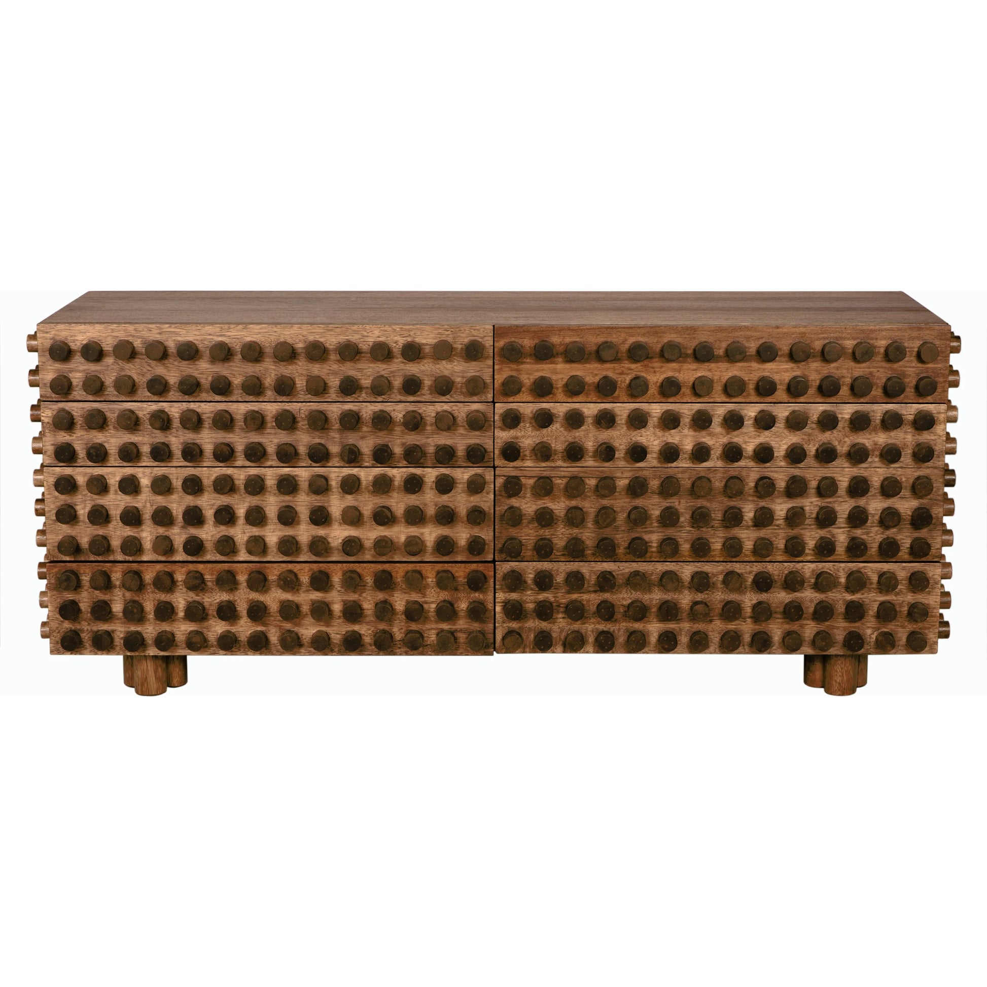 Haruko Sideboard by Noir in dark walnut. Made from walnut and veneer in a modern style.
