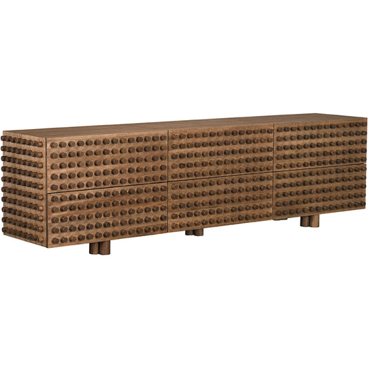 Haruko Sideboard by Noir in dark walnut. Made from unique in a modern style.