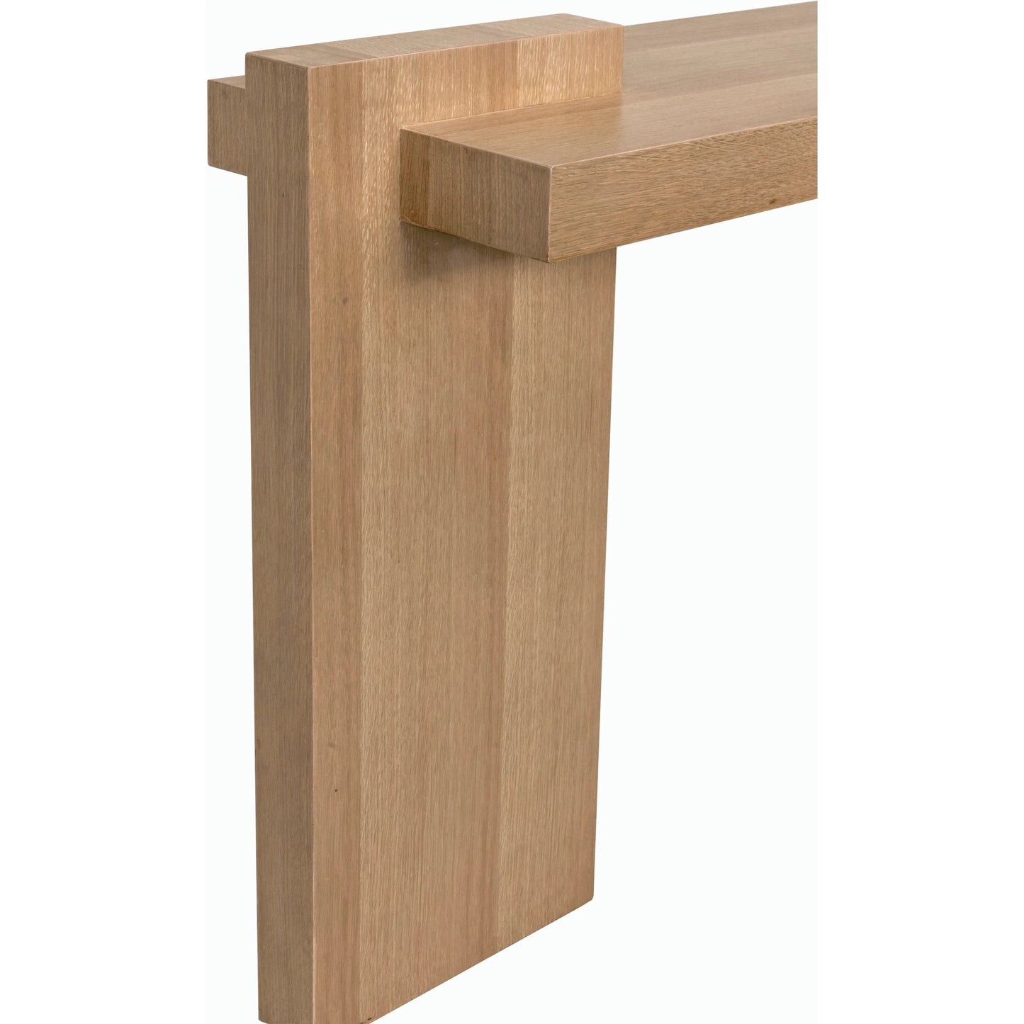 004 SI-2189427 | Unknown | Atlanta Console by Noir in natural. Made from white oak in a modern style.