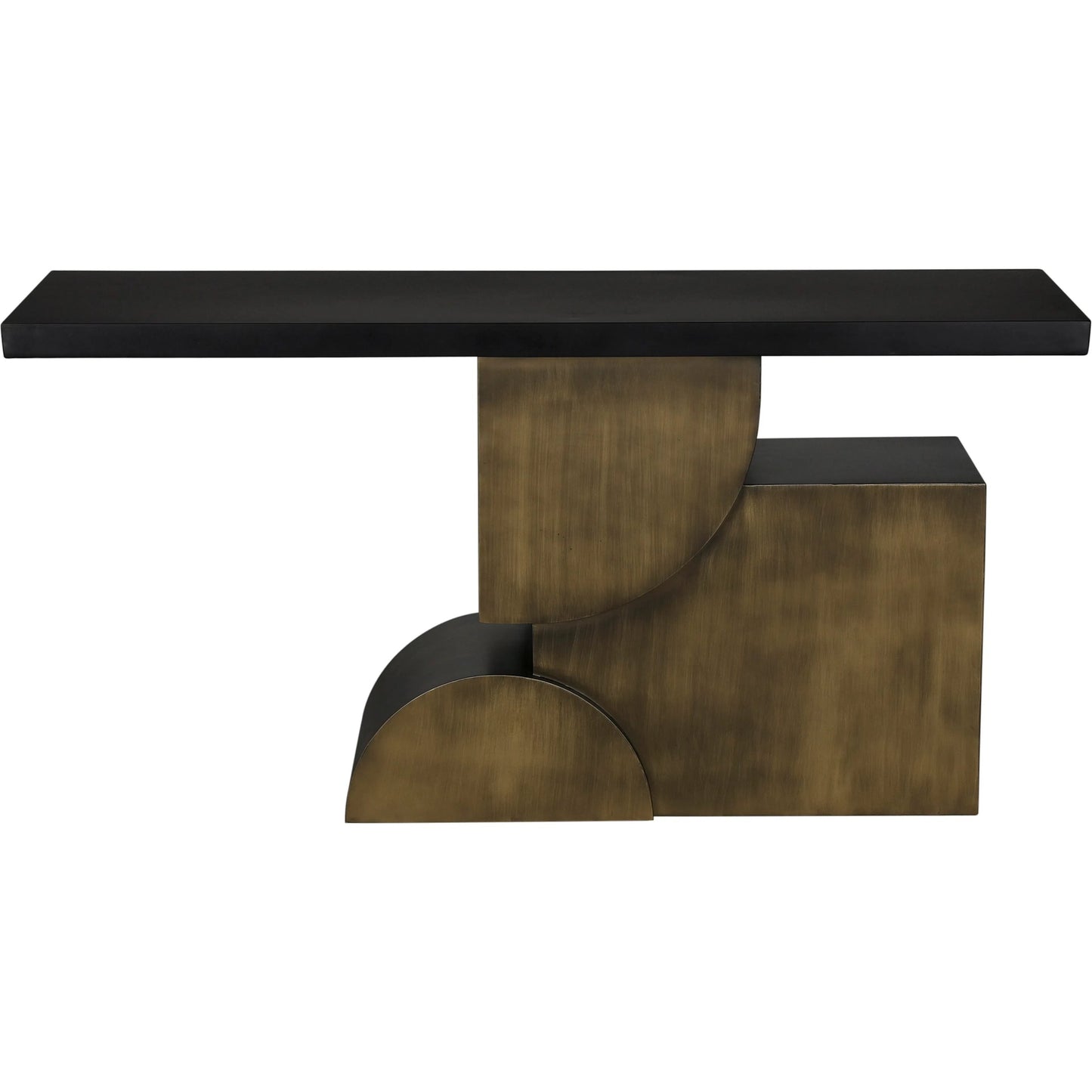 002 SI-2238958 | Additional Silo | Couture Console by Noir in matte black. Made from industrial steel in a modern style.
